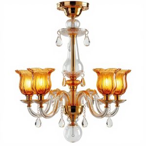 deluxe adjustable chandelier set