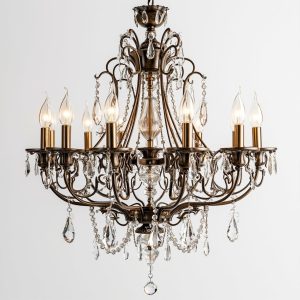 deluxe artisan chandelier set