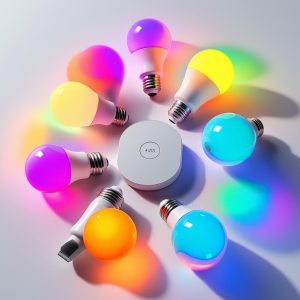 smart home lighting automation set